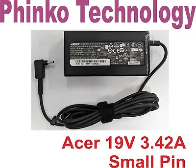 Original Genuine Acer Charger Swift 3 SF314-41 Lap AC Power Adapter Supply 65W • $33.25