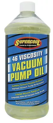 33713 46-Viscocity Synthetic Vacuum Pump Oil - 32 Oz (Packaging May Vary) • $16.99