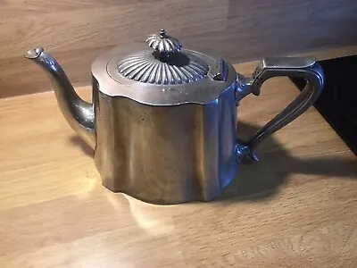 Walker Hall Silver Plated Teapot  - 6” Long X 5” High • £11.99