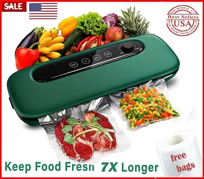$32.86 • Buy Commercial Vacuum Sealer Machine Seal A Meal Food Saver System With Free Bags