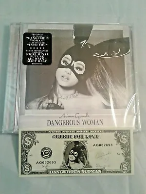 Ariana Grande Dangerous Woman Tour Concert Dollar Money Confetti PLUS Clean CD • $14.99