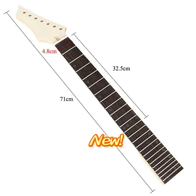 1pc Electric Guitar Neck 24 Frets 7 String Guitar Neck Canada Maple High Gloss • $86.99