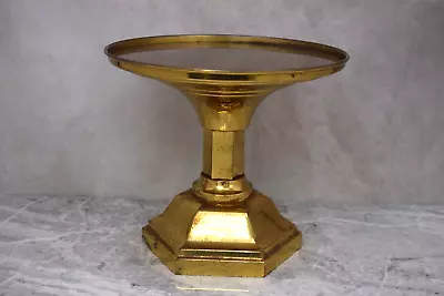 Older Monstrance Tabor Stand Pedestal Sturdy Brass (CU792) Chalice Co. • $295