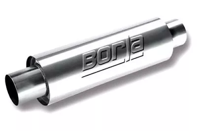 Borla 40085 XR-1 Stainless Sportsman Racing Muffler Round 3  Inlet 3  Outlet NEW • $146.99