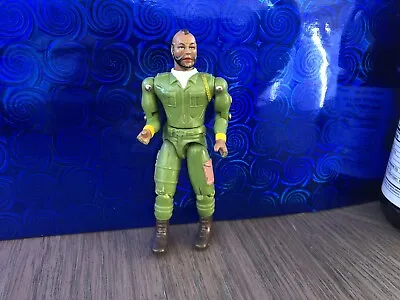 The A-Team Mr.T B.A. Baracus Green Suit Action Figure 1983. Head Doesn’t Spin • $10