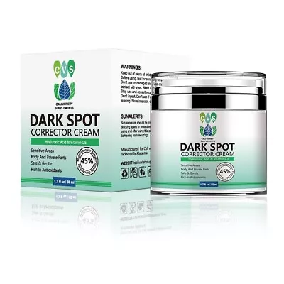 Dark Spot Corrector Face Neck Skin Dark Spot Remover Cream 45% Active Pigment • $15.99