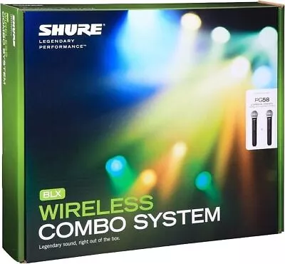 USA Shure BLX288/PG58 Handheld Wireless Microphone System BEST • $218.99