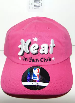 Miami Heat INFANT Hat Lot Girls PINK JR FAN CLUB * NBA Basketball * BRAND NEW * • $14.99