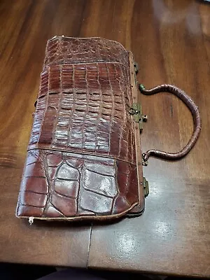 Vintage Alligator Purse/ Clutch 1950's • $45