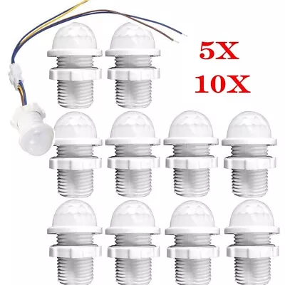 110V220V PIR Infrared Motion Sensor Detector Smart Switch Light Lamp Switch Auto • $23.29