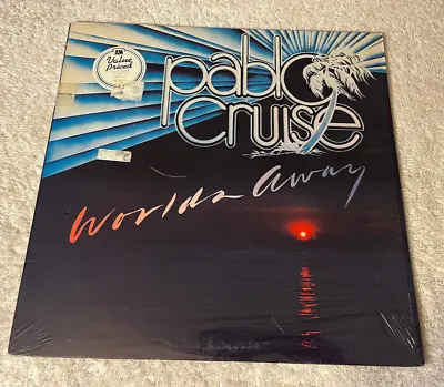 PABLO CRUISE:  Worlds Away : 1982 VINYL LP REISSUE: STILL IN SHRINK WRAP: EX/VG+ • $5.95