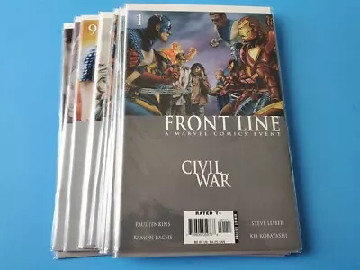 Civil War: Front Line #1-11 - Complete Run - Marvel Comics Event 2006 • $24.99