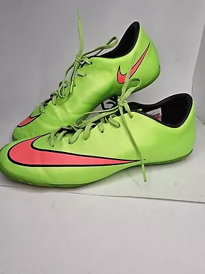 Nike Mercurial Victory V Ic Indoor Soccer Shoes - Electric Green.  • $34.99