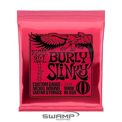 Ernie Ball 2226 Burly Slinky Electric Guitar Strings 11-52 • $16.99