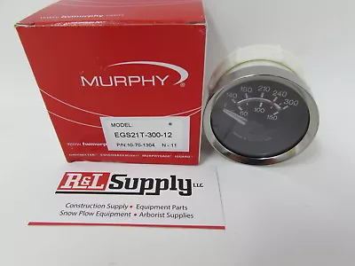 New Murphy 300 Degree Electric Temperature Gauge Egs21t-300-12 10-70-1304 • $95