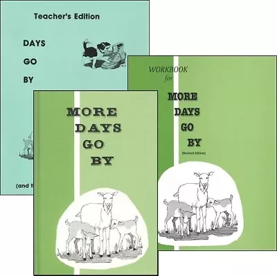 Pathway - More Days Go By (Grade 1 Book 3) SET -- Reader Workbook & Ans. Key • $20.40
