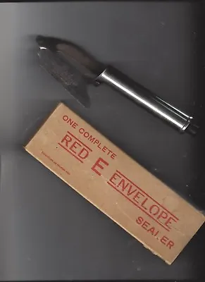 1950's Red E Envelope Sealer With Original Box (excellent) See Scan • $17.99