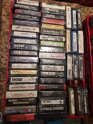 RARE 8 TRACK TAPES-$3 Each Of YOUR CHOICE-VARIOUS GENRE And ARTISTS-WE COMBINE-b • $3