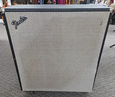 Vintage Fender 2 X 15  Vertical Speaker Cabinet - VT Bassman 15  - 1969? • $599.95