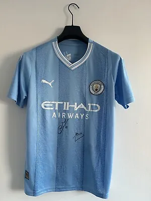 Signed Manchester City Shirt  • £75