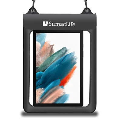 Tablet Waterproof Swim Pouch Dry Bag Case Cover For 10.5  Samsung Galaxy Tab A8 • $14.24