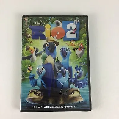 Rio 2 Movie DVD Blue Sky Special Features Bruno Mars Jungle Birds New Sealed • $11.96