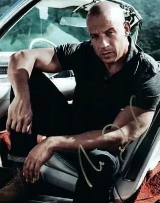 Vin Diesel Autographed 8x10 Photo Signed Picture With COA • $57.20