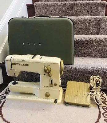 Working Vintage Bernina 730 Record Sewing Machine W Table Manual Case • $350