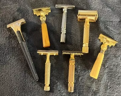 Vintage Razor Lot 7 - Gillette Aristocrat  SchickGemStar .Very Good Condition • $40