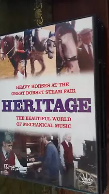 HERITAGE HEAVY HORSES GREAT DORSET STEAM FAIR WORLD OF MECHANICAL MUSIC No Case • £1.99