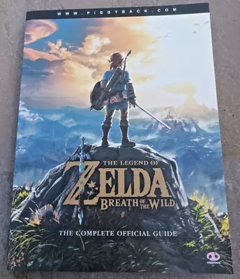 The Legend Of Zelda - Breath Of The Wild  - Guide Book With Folding Map • £19.99