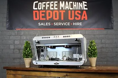 White Wega IO EVD 2 Group Commercial Espresso Coffee Machine • £4239.02