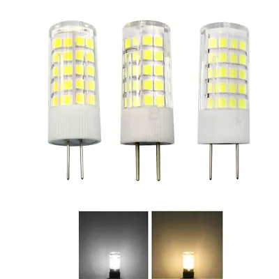 G4/G8/GY6.35 Led Light Bulb 5W 64-2835 SMD Lamp 110V / 220V / 12V Ceramics Light • $2.65