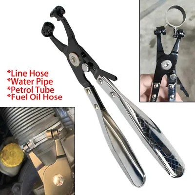 Hose Clamp Pliers Locking Removal Installer Water Hose Tube Fuel Wire Clamp Top • $11.59