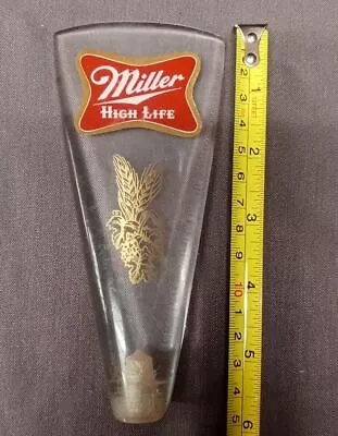 Vintage Miller High Life 6” Acrylic Beer Tap • $4