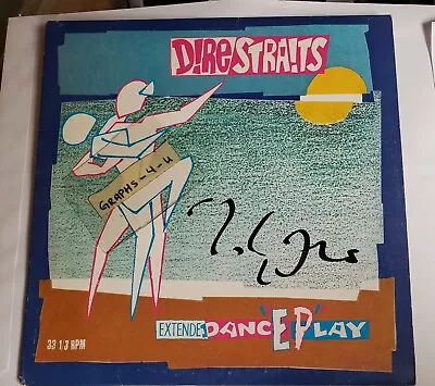 Mark Knopfler Signed Dire Straits Autograph COA 1 • $300