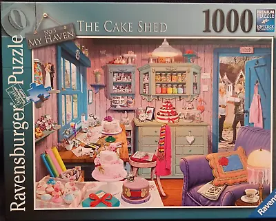 Ravensburger - 1000 Piece - The Cake Shed My Haven #5 2018 - Jigsaw Puzzle • $23