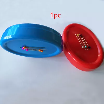 Magnetic Pin Cushion Dressmaking Sewing Needles Paperclips Holder & Pick Up • £6.31