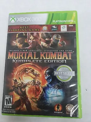 Xbox 360 : Mortal Kombat: Komplete Edition VideoGames Fast Shipping • $21.99