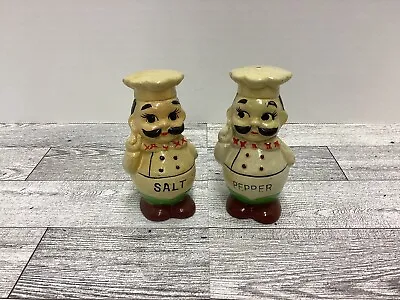 Vintage Chef Salt & Pepper Shaker Set - Taiwan • $12.95