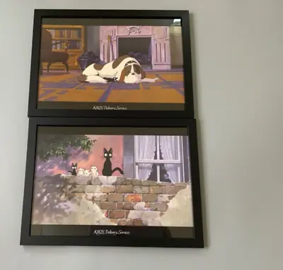 Kiki’s Delivery Service Framed Art Poster Clear File Cel Hayao Miyazaki • $75