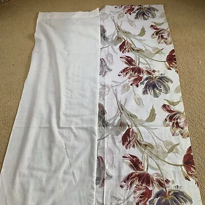 Laura Ashley Gosford Paprika 130cm Length 32cm Width For Crafting With Lining • £5