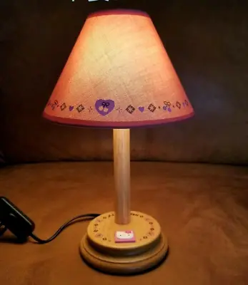 Hello Kitty Wooden Lamp Unused Item Retro Japan Limited Very Rare Excellent Used • £93.66