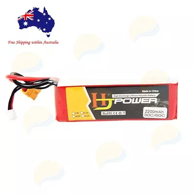 $27.99 • Buy 2s 7.4v 2200mAh 30C Lipo Li-Po Battery W/ XT60 Plug For RC FPV Drone Heli Car