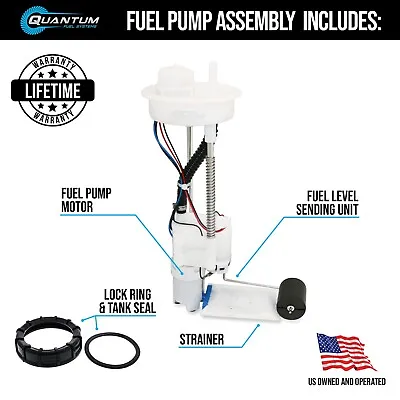 QFS Fuel Pump Module Assembly 2014-23 Polaris RZR 900 XP 1000 XP 4 1000 2208323 • $179.98