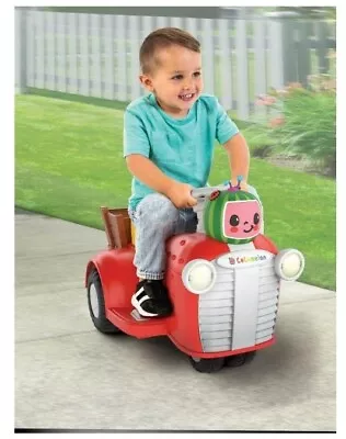 SPARK CoComelon Interactive Tractor Kids Toy  6V  Ride On  1.5- 3 Years Old New • $69.99