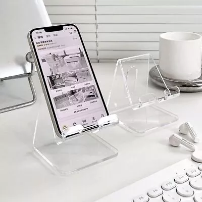 Folding Tablet Stand Adjustable Crystal Bracket For IPad Air/iPhone • £8.24