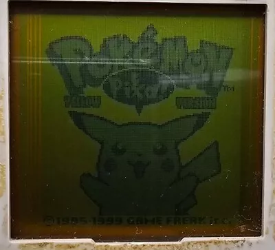 Pokemon Yellow Version: Special Pikachu Ed. Nintendo Game Boy Authentic Mint • $75