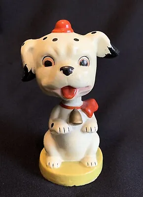 Vintage 1950’s PAPER MACHE DOG DOGGIE PUPPY Bobble Head Nodder JAPAN 6” CUTE • $23.99