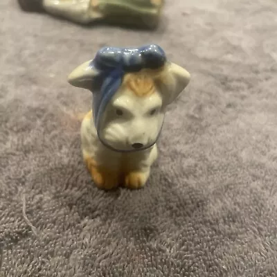 Small Injured Dog Figurine With Bandaged Head Made In Occupied Japan • $19.87